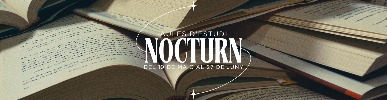 Mostra imatge: AULES ESTUDI NOCTURN